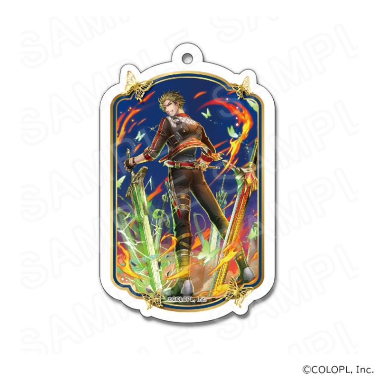 【 12/08 発送予定】 クイズRPG 魔法使いと黒猫のウィズ～黄昏メアレスカフェ〈巡る幸い〉亭～ アクリルキーホルダー ゼラード グッズ