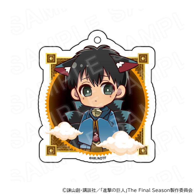 進撃の巨人 ミニキャラアクリルキーホルダー ハロウィンVer.ベルトルト