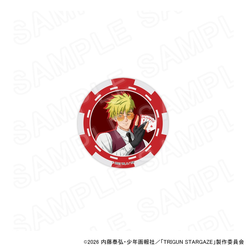 【 01/21 発送予定】 TVアニメ「 TRIGUN STARGAZE 」 缶バッジ 描き下ろしver./ヴァッシュ