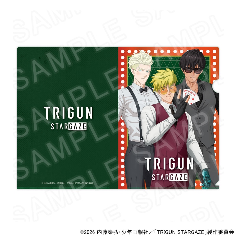 TVアニメ「 TRIGUN STARGAZE 」 クリアファイル 描き下ろしver.