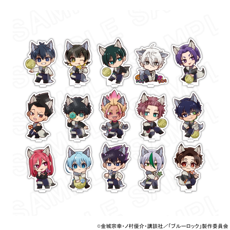 【 12/05 発送予定】 TVアニメ『ブルーロック』 ウルフコレクションアクリルスタンド ※ブラインド販売 グッズ