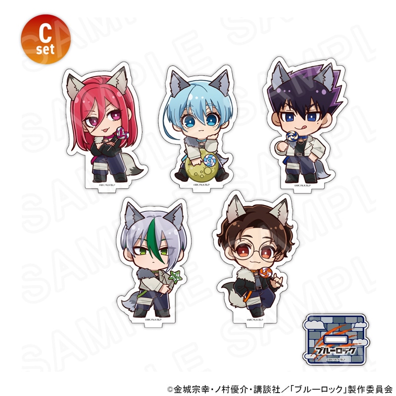 【 12/05 発送予定】 TVアニメ『ブルーロック』 ウルフコレクションアクリルスタンドBOX【Cセット】 ※BOX販売 グッズ