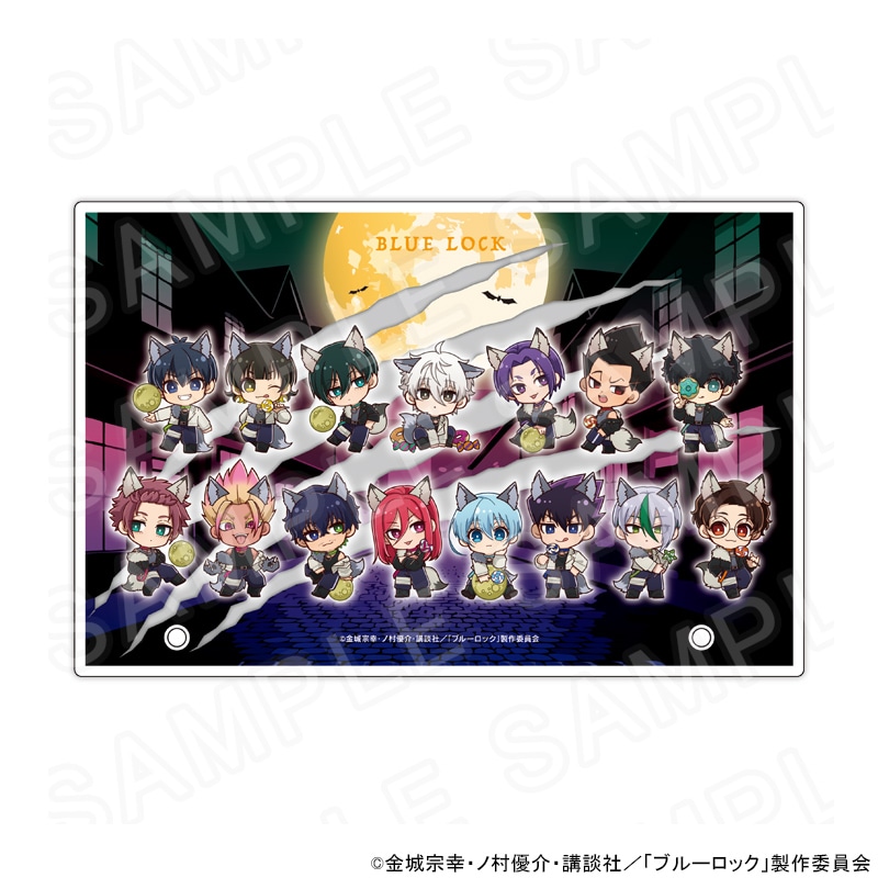 【 12/05 発送予定】 TVアニメ『ブルーロック』 ウルフコレクションアクリルパネル グッズ