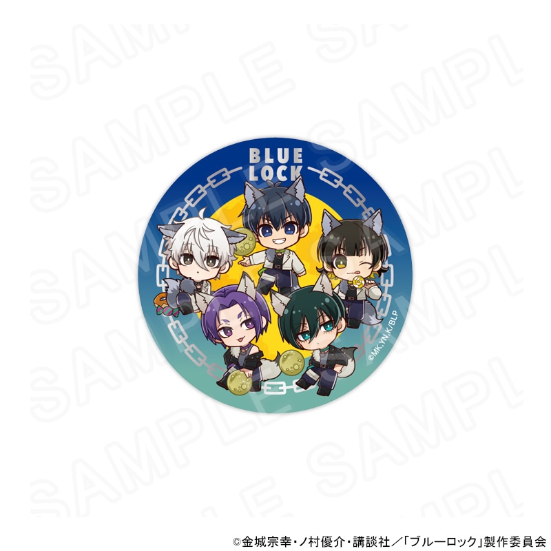 【 12/05 発送予定】 TVアニメ『ブルーロック』 ウルフコレクションBIG缶バッジデザインA グッズ