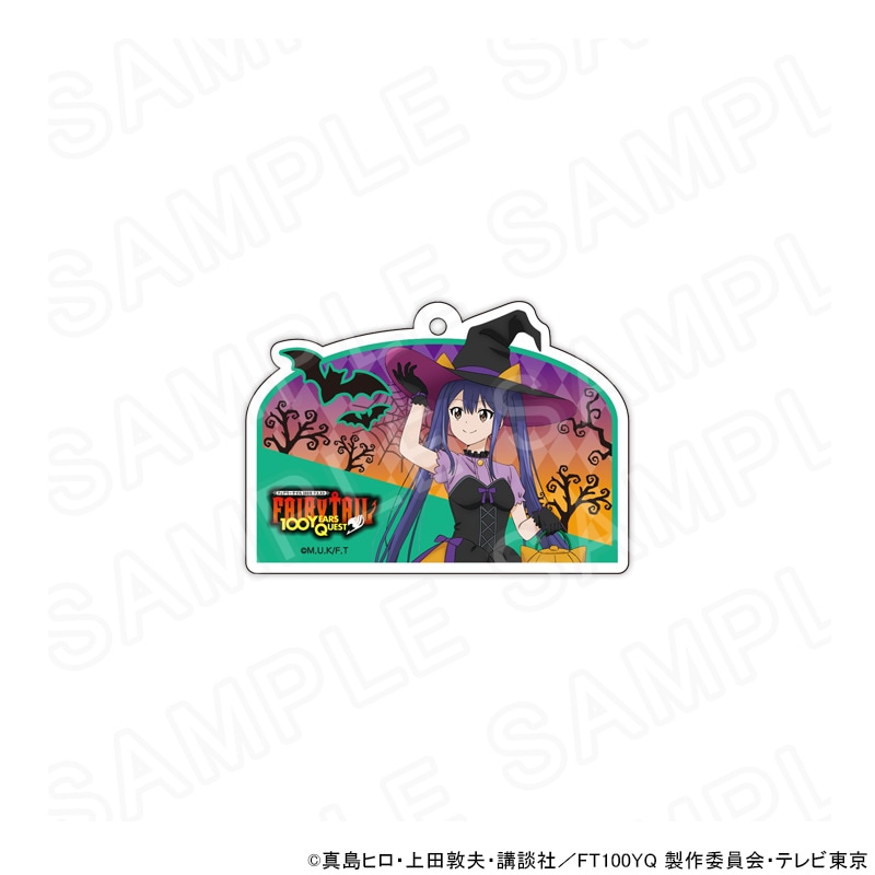 【 12/02 発送予定】 TVアニメ「FAIRY TAIL 100年クエスト」描き下ろしアクリルキーホルダー(ハロウィンVer)ウェンディ グッズ