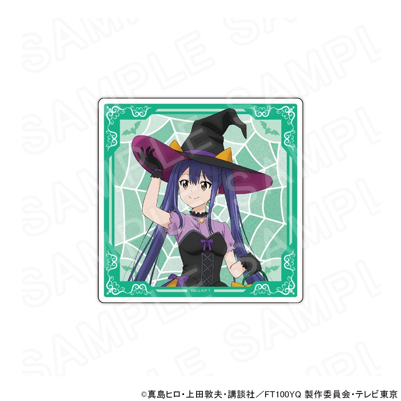 【 12/02 発送予定】 TVアニメ「FAIRY TAIL 100年クエスト」描き下ろしアクリルコースター(ハロウィンVer)ウェンディ グッズ