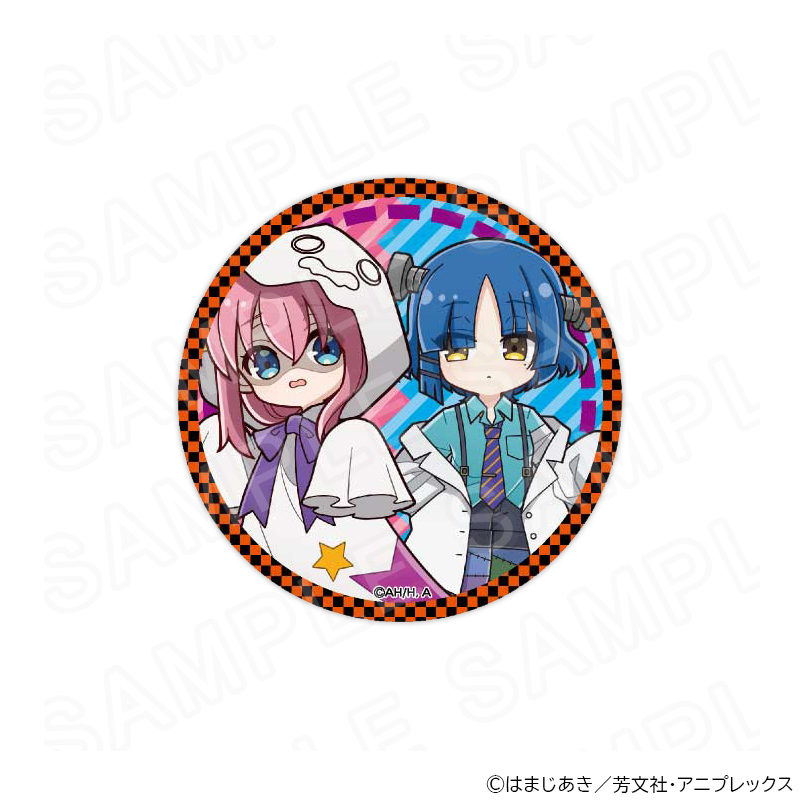 【 12/06 発送予定】 アニメ「ぼっち・ざ・ろっく!」 ミニキャラBIG缶バッジ(後藤ひとり&山田リョウ) グッズ