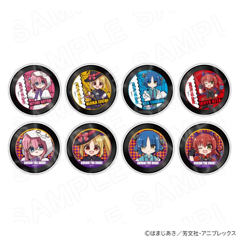 【 12/06 発送予定】 アニメ「ぼっち・ざ・ろっく!」 レコード風アクリルコースター ※ブラインド販売 グッズ