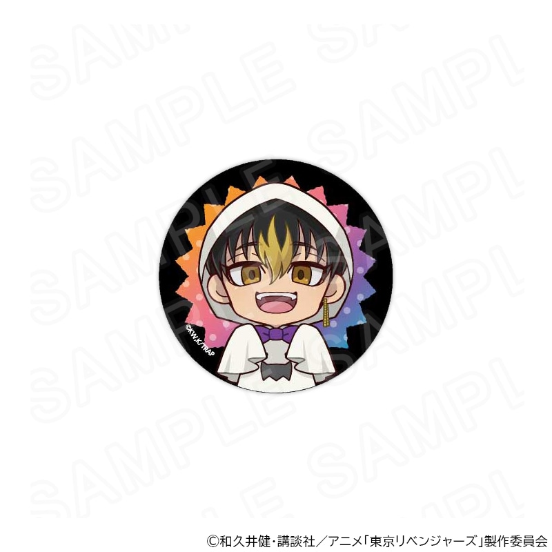 【 12/04 発送予定】 TVアニメ『東京リベンジャーズ』缶バッジ ゴーストVer 半間修二 グッズ