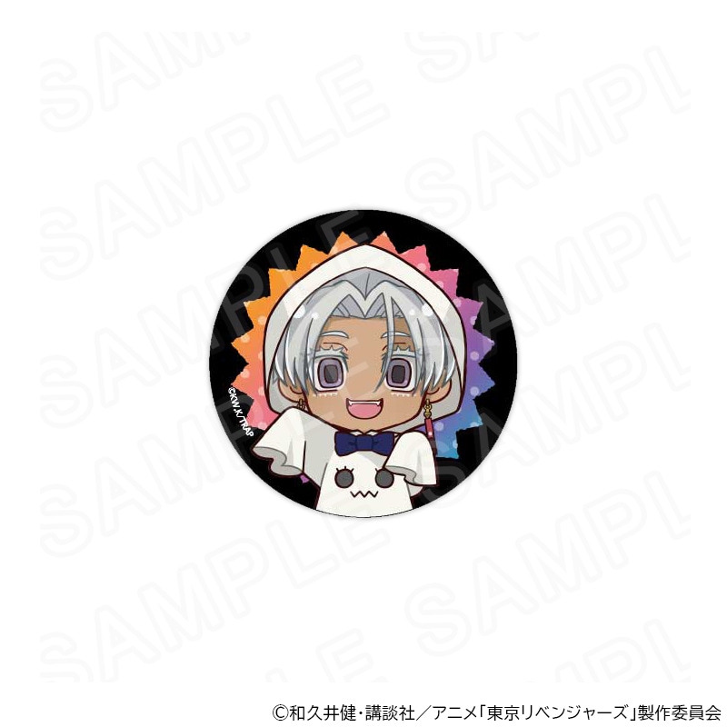 【 12/04 発送予定】 TVアニメ『東京リベンジャーズ』缶バッジ ゴーストVer 黒川イザナ グッズ