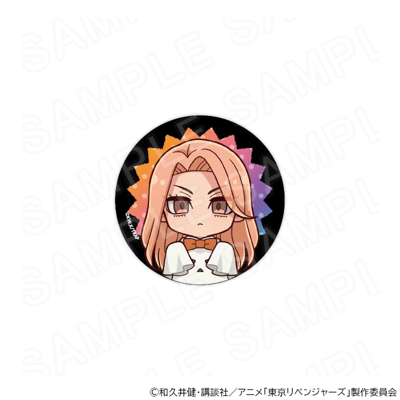 【 12/04 発送予定】 TVアニメ『東京リベンジャーズ』缶バッジ ゴーストVer 柴柚葉 グッズ
