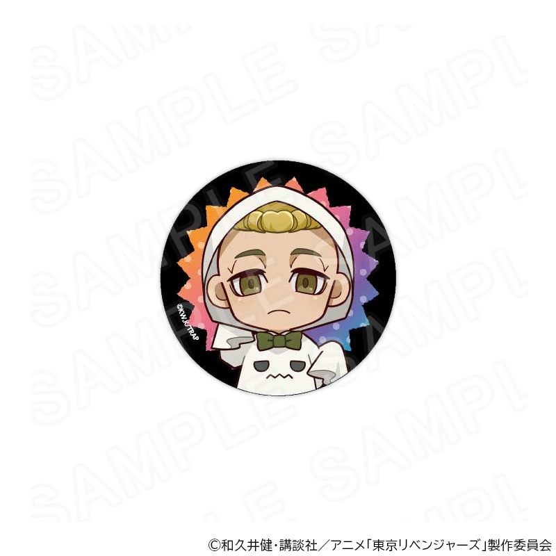 【 12/04 発送予定】 TVアニメ『東京リベンジャーズ』缶バッジ ゴーストVer 武藤泰宏 グッズ