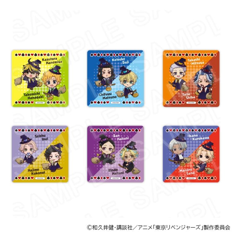 【 12/02 発送予定】 TVアニメ『東京リベンジャーズ』トランプ&スーツ ミニキャラコースターセット グッズ