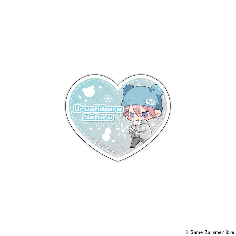 【 02/19 発送予定】 着飾るヒナはまだ恋を知らない アクリルバッジ[雪遊び漆原] グッズ