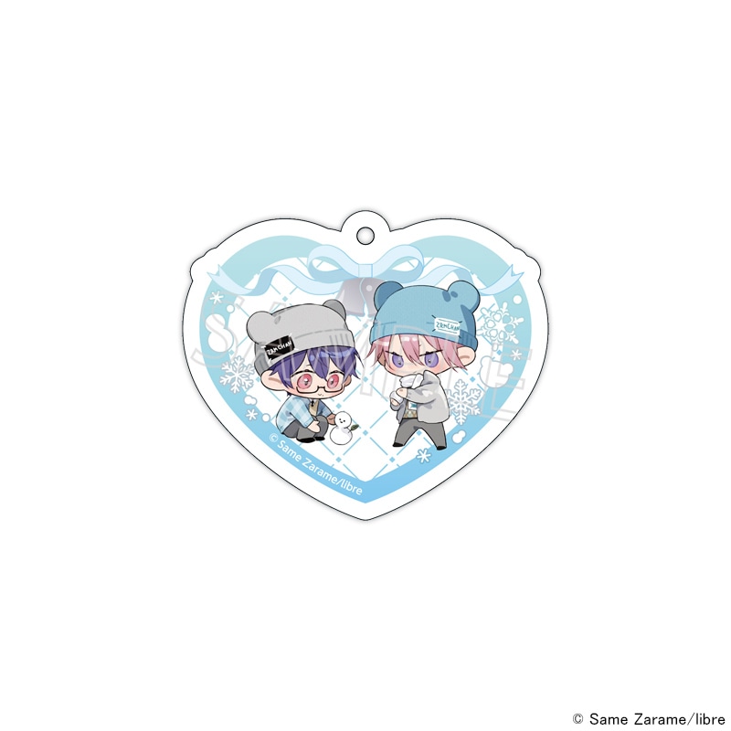 【 02/19 発送予定】 着飾るヒナはまだ恋を知らない ミニキャラオーロラキーホルダー[雪遊び] グッズ