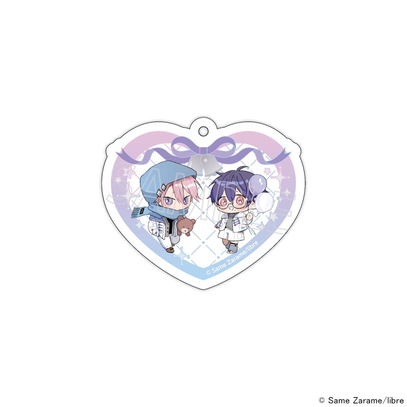 【 02/19 発送予定】 着飾るヒナはまだ恋を知らない ミニキャラオーロラキーホルダー[ホワイトクリスマス] グッズ