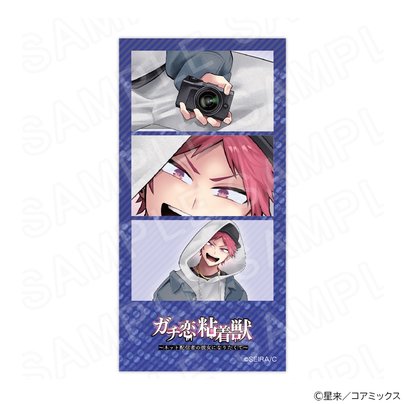 【 02/15 発送予定】 『ガチ恋粘着獣』 描き下ろしステッカー 鳴海智尋 グッズ