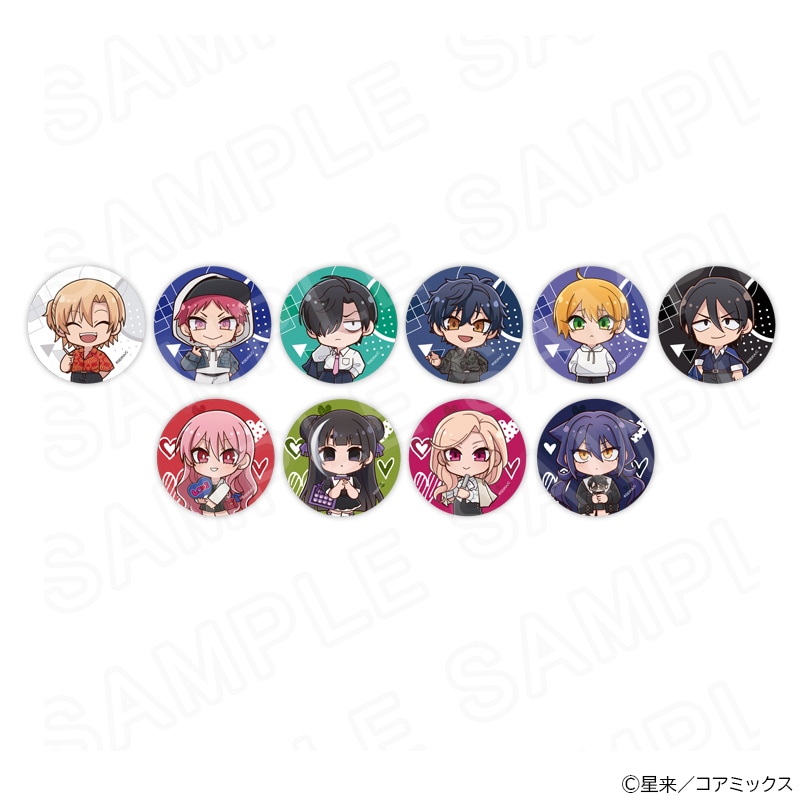 【 02/15 発送予定】 『ガチ恋粘着獣』 ミニキャラ缶バッジ ※ブラインド販売 グッズ