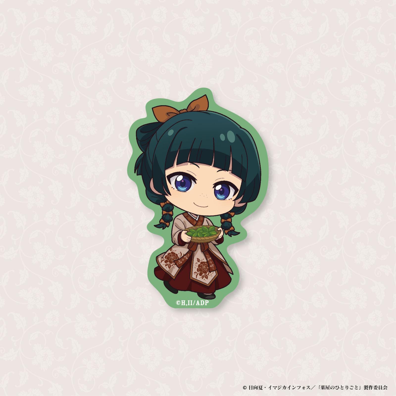 【 12/27 発送予定】 TVアニメ『薬屋のひとりごと』 ステッカー 猫猫  グッズ