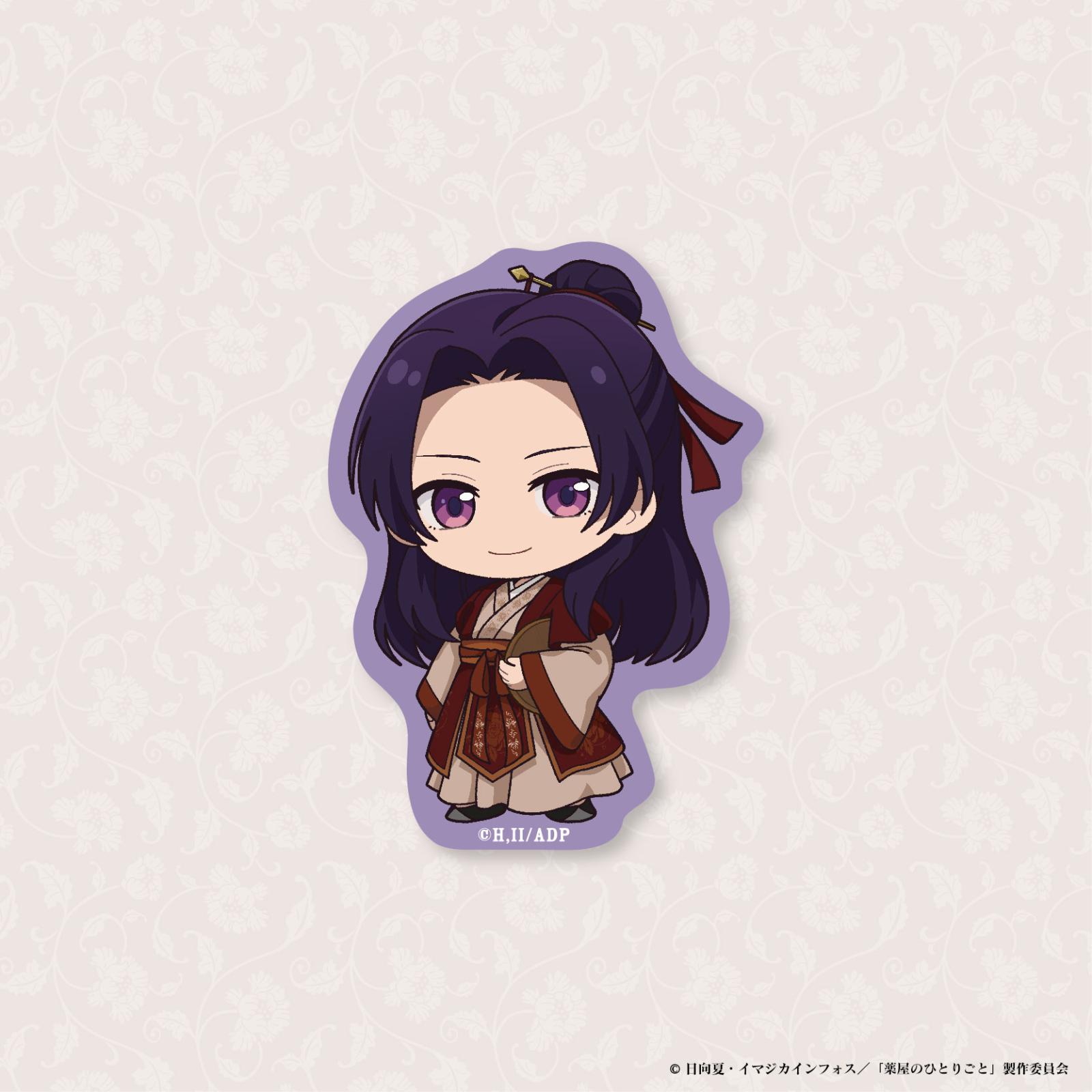 【 12/27 発送予定】 TVアニメ『薬屋のひとりごと』 ステッカー 壬氏  グッズ