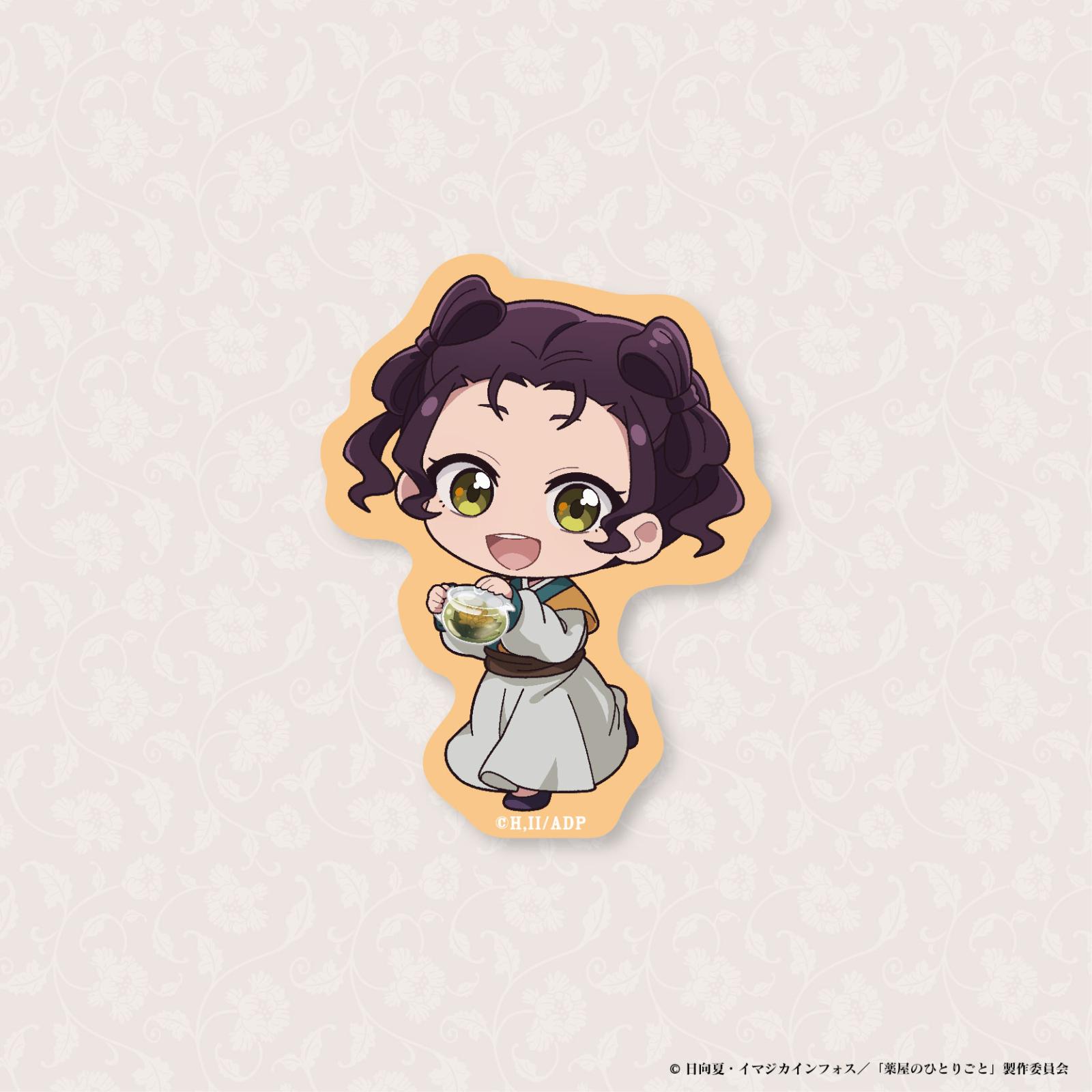 【 01/31 発送予定】 TVアニメ『薬屋のひとりごと』 ステッカー 子翠  グッズ