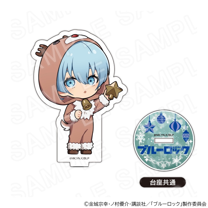 氷織羊　バースデー　スタンド　プリンセスカフェ　プリカフェ　ブルロ　ブルーロック ブルーロック」 氷織 羊バースデーアクリルスタンド | j-hobby Collection