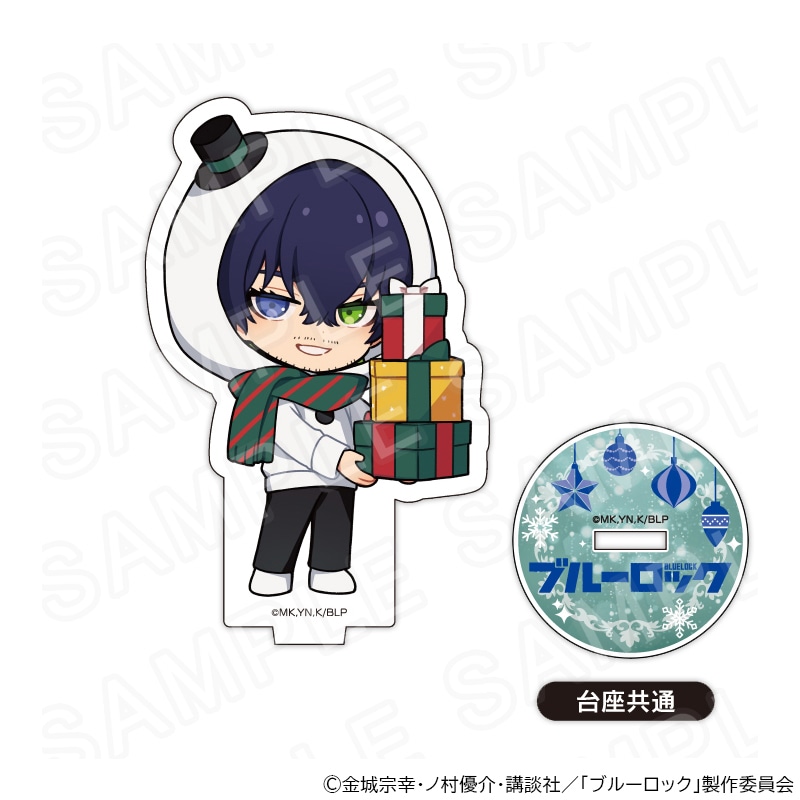 【 02/19 発送予定】 TVアニメ『ブルーロック』 アクリルスタンド　クリスマスパーティーVer　オリヴァ・愛空 グッズ