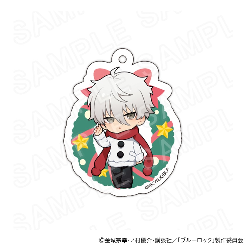 【 02/19 発送予定】 TVアニメ『ブルーロック』 キーホルダー　クリスマスパーティーVer　凪 誠士郎 グッズ