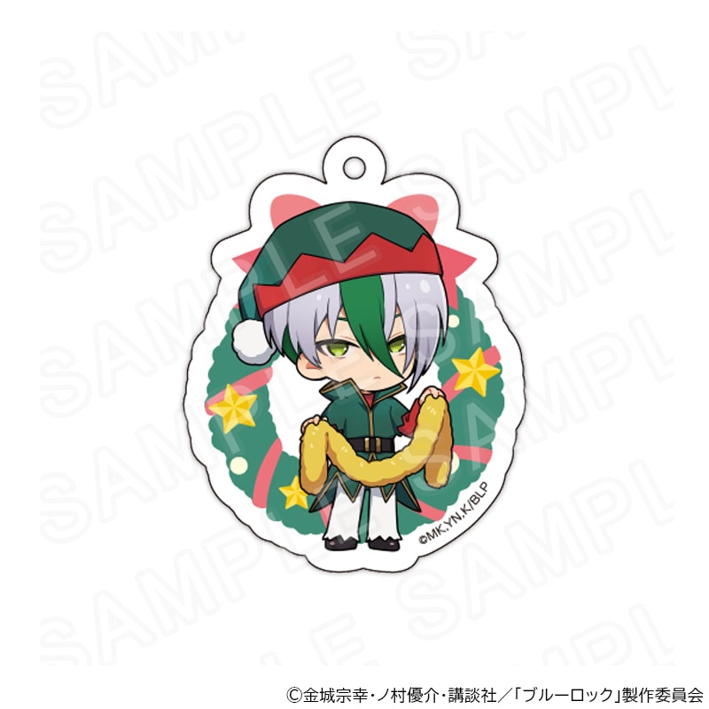 【 02/19 発送予定】 TVアニメ『ブルーロック』 キーホルダー　クリスマスパーティーVer　乙夜 影汰 グッズ