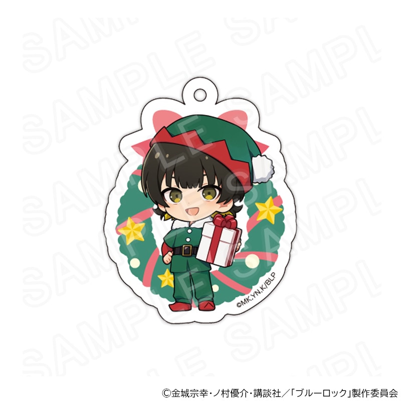 【 02/19 発送予定】 TVアニメ『ブルーロック』 キーホルダー　クリスマスパーティーVer　蜂楽 廻 グッズ