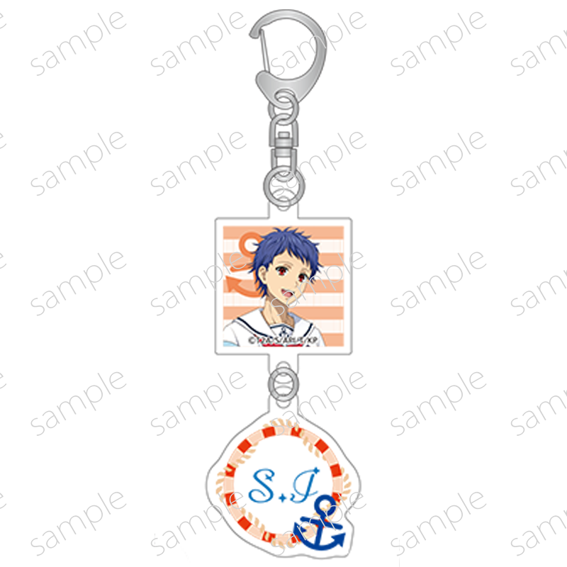 【 03/10 発送予定】 KING OF PRISM-Your Endless Call-　二連アクリルキーホルダー　一条シン　マリンルックスタイル グッズ