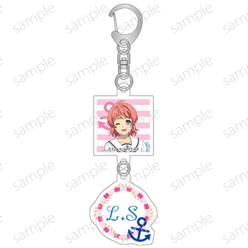 【 03/10 発送予定】 KING OF PRISM-Your Endless Call-　二連アクリルキーホルダー　西園寺レオ　マリンルックスタイル グッズ