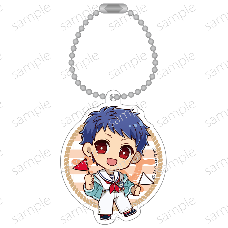 【 03/10 発送予定】 KING OF PRISM-Your Endless Call-　ミニキャラアクリルキーホルダー　一条シン　マリンルックスタイル グッズ