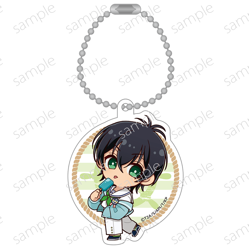 【 03/10 発送予定】 KING OF PRISM-Your Endless Call-　ミニキャラアクリルキーホルダー　香賀美タイガ　マリンルックスタイル グッズ