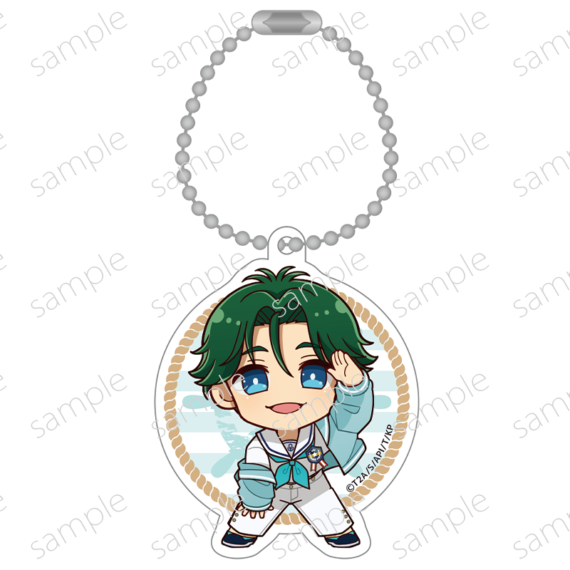 【 03/10 発送予定】 KING OF PRISM-Your Endless Call-　ミニキャラアクリルキーホルダー　鷹梁ミナト　マリンルックスタイル グッズ