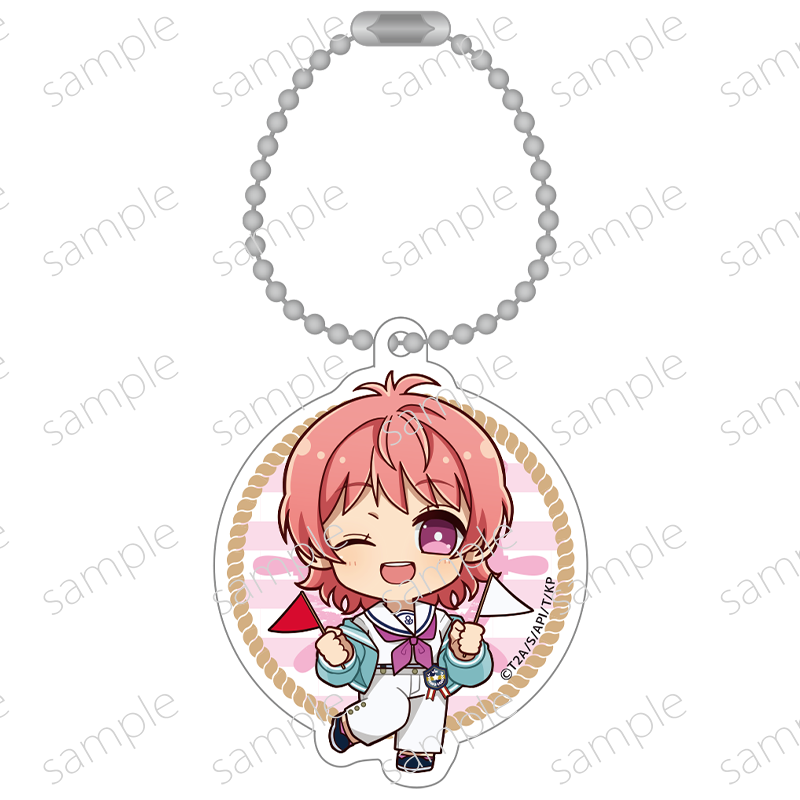 【 03/10 発送予定】 KING OF PRISM-Your Endless Call-　ミニキャラアクリルキーホルダー　西園寺レオ　マリンルックスタイル グッズ