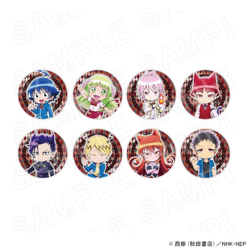 【 03/06 発送予定】 魔入りました!入間くん ミニキャラ缶バッジ ※ブラインド販売 グッズ