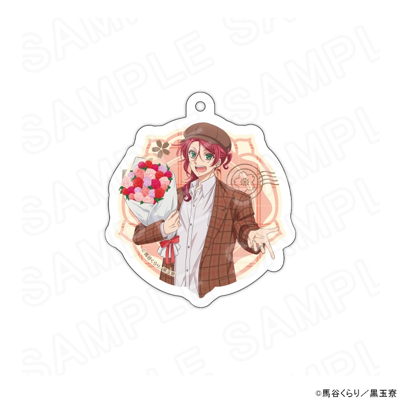 【 02/17 発送予定】 「美男高校地球防衛部ハイカラ！」 描き下ろしアクリルキーホルダー 雲仙新九郎 グッズ