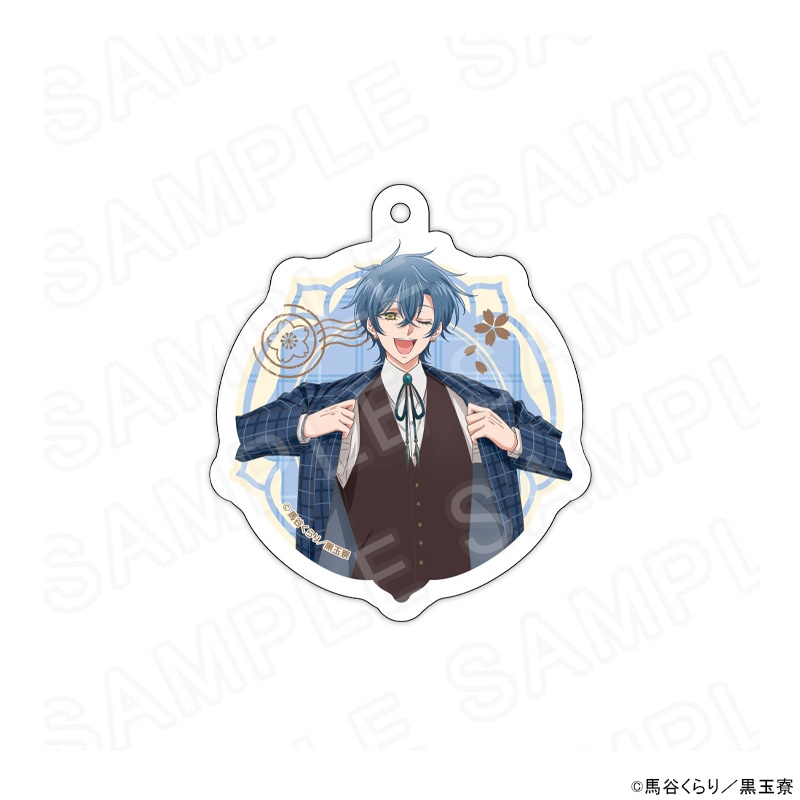 【 02/17 発送予定】 「美男高校地球防衛部ハイカラ！」 描き下ろしアクリルキーホルダー 酸ヶ湯愛琉志 グッズ