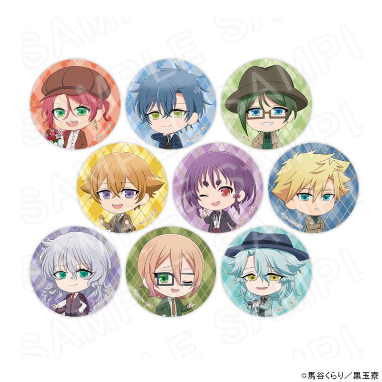 【 02/17 発送予定】 「美男高校地球防衛部ハイカラ！」 ミニキャラ缶バッジ BOX ※BOX販売 グッズ