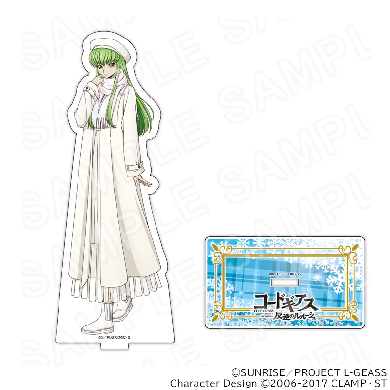 03/21 発送予定】 コードギアス 描き下ろしアクリルスタンド C.C.
