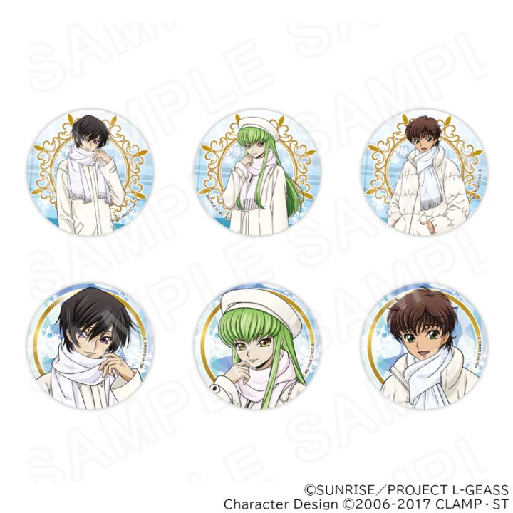 03/21 発送予定】 コードギアス トレーディング缶バッジ（ウインター