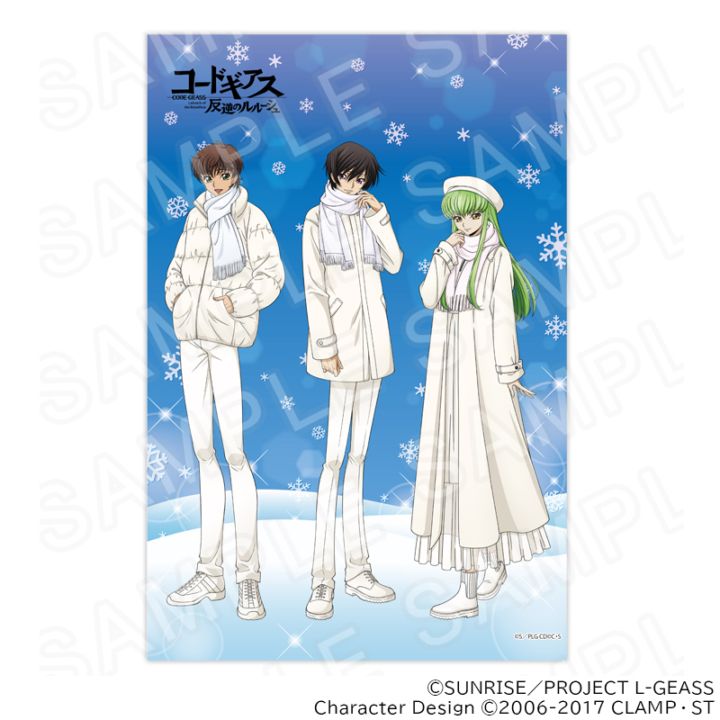【 03/21 発送予定】 コードギアス B2タペストリー（ウインター）  グッズ
