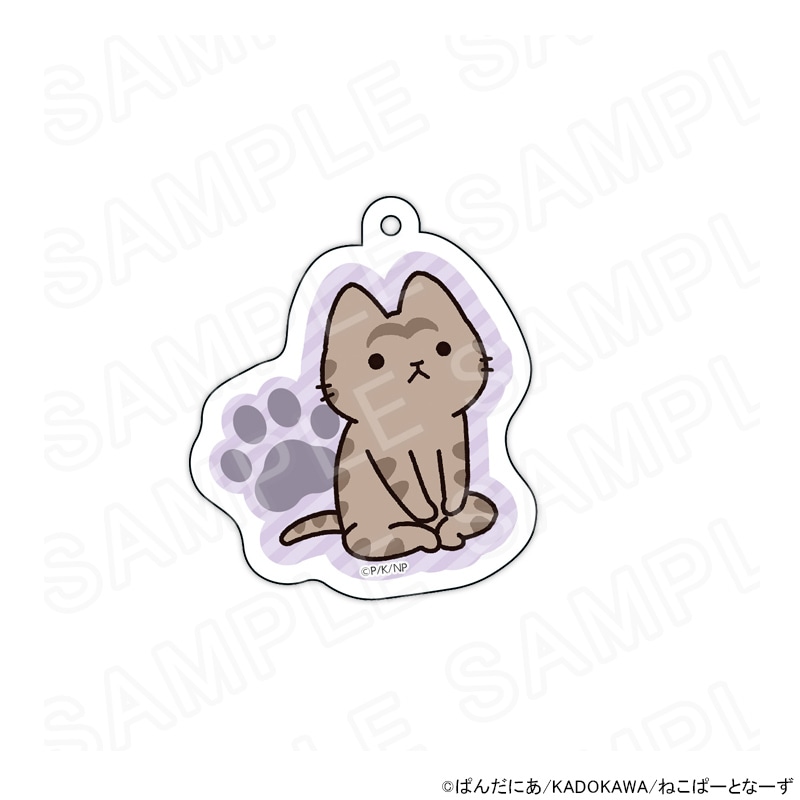 【 03/06 発送予定】 WEBアニメ『うごく！ねこむかしばなし』 アクリルキーホルダー　キジトラ グッズ