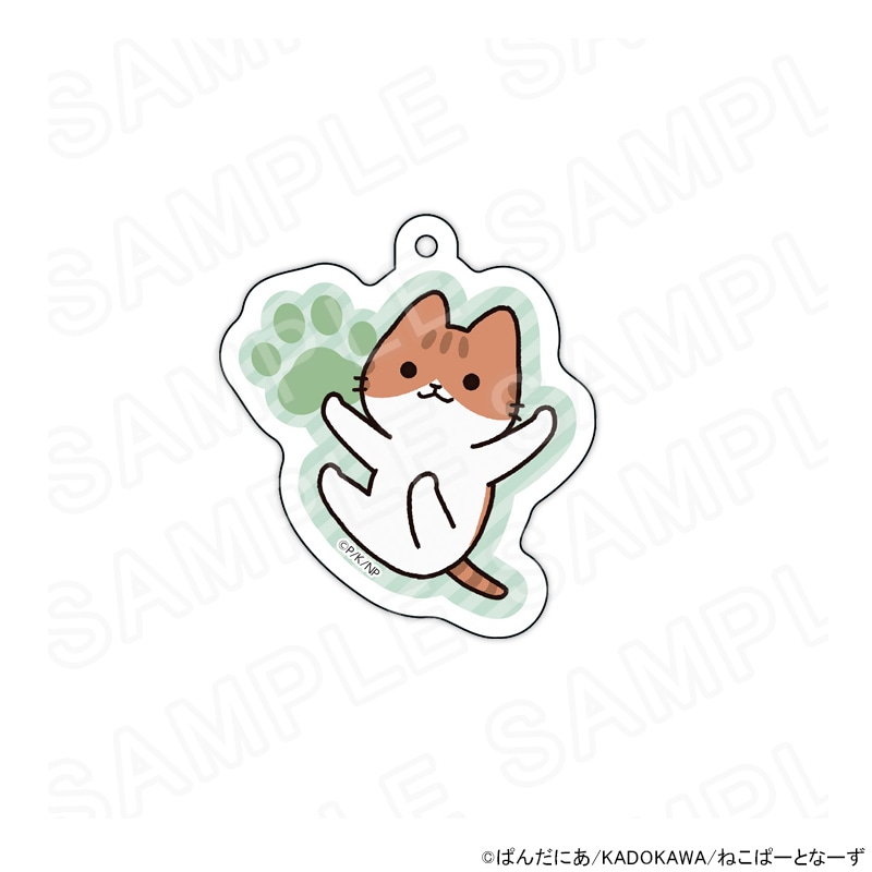 【 03/06 発送予定】 WEBアニメ『うごく！ねこむかしばなし』 アクリルキーホルダー　チャトラ グッズ