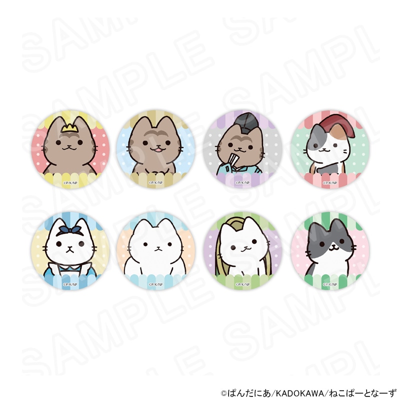 【 03/06 発送予定】 WEBアニメ『うごく！ねこむかしばなし』 ホログラム缶バッジ ※ブラインド販売 グッズ