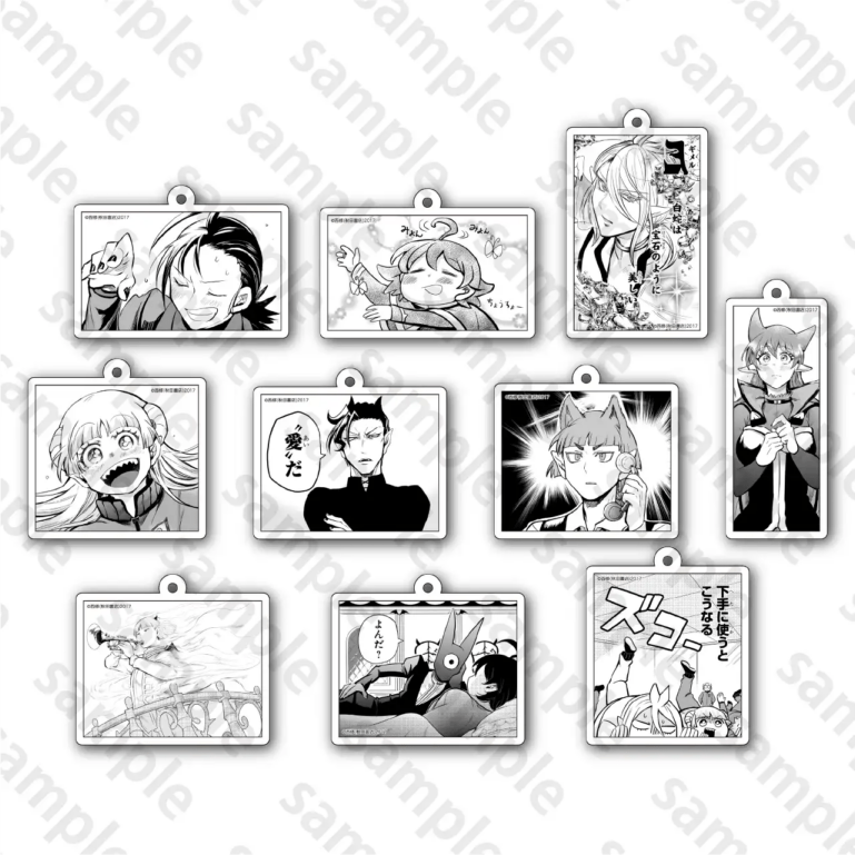 魔入りました!入間くん トレーディング コマアクリルキーホルダーC107 全10種 ※ブラインド販売