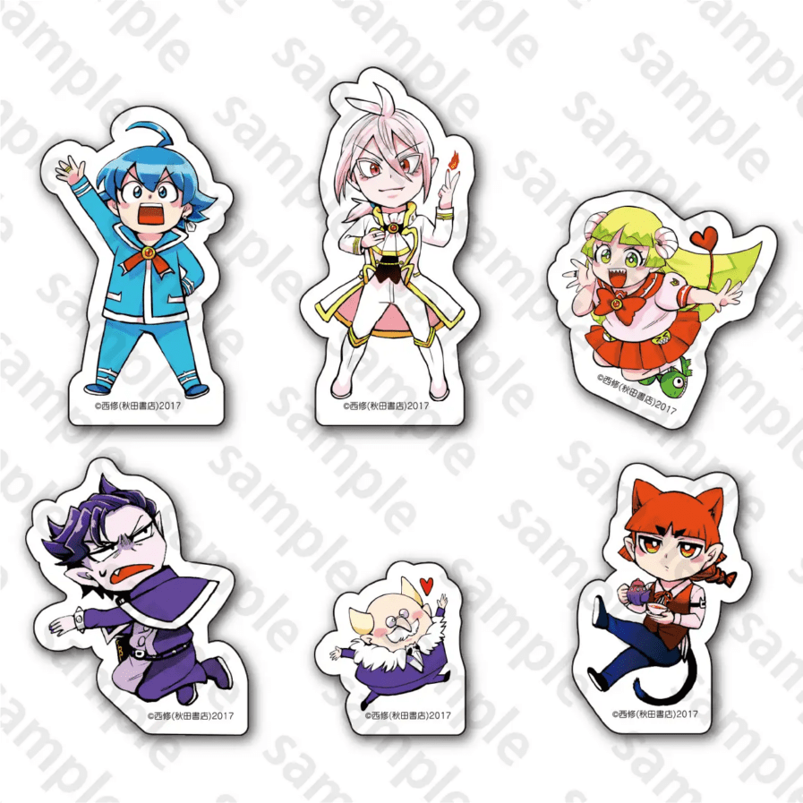 魔入りました!入間くん ダイカットステッカーセットC107(6種類入り)