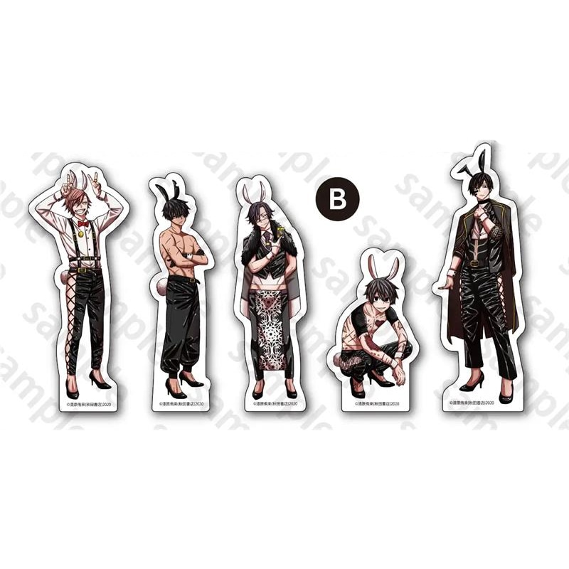 桃源暗鬼 ダイカットステッカーセットC107(5種類入り) B