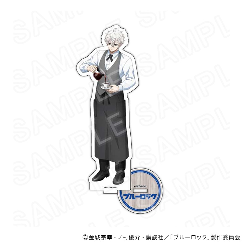 【 03/02 発送予定】 TVアニメ『ブルーロック』描き下ろしアクリルスタンド(カフェ衣装Ver)凪 誠士郎 グッズ